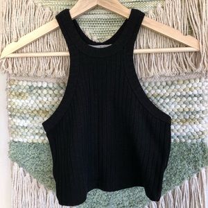 STELLA LAGUNA BEACH RIBBED CROP TANK S